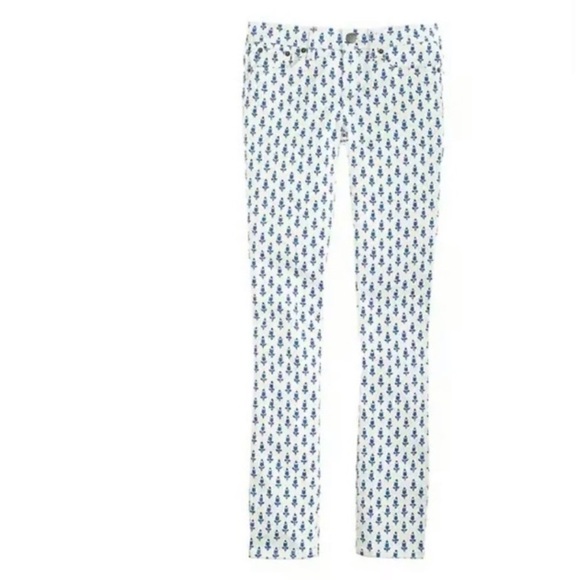 J crew Toothpick Patterned Pants - Picture 4 of 9
